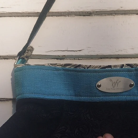 WN Zag Bag Leather Shoulder Bag - Picture 3 of 9